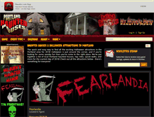 Tablet Screenshot of portlandhauntedhouses.com